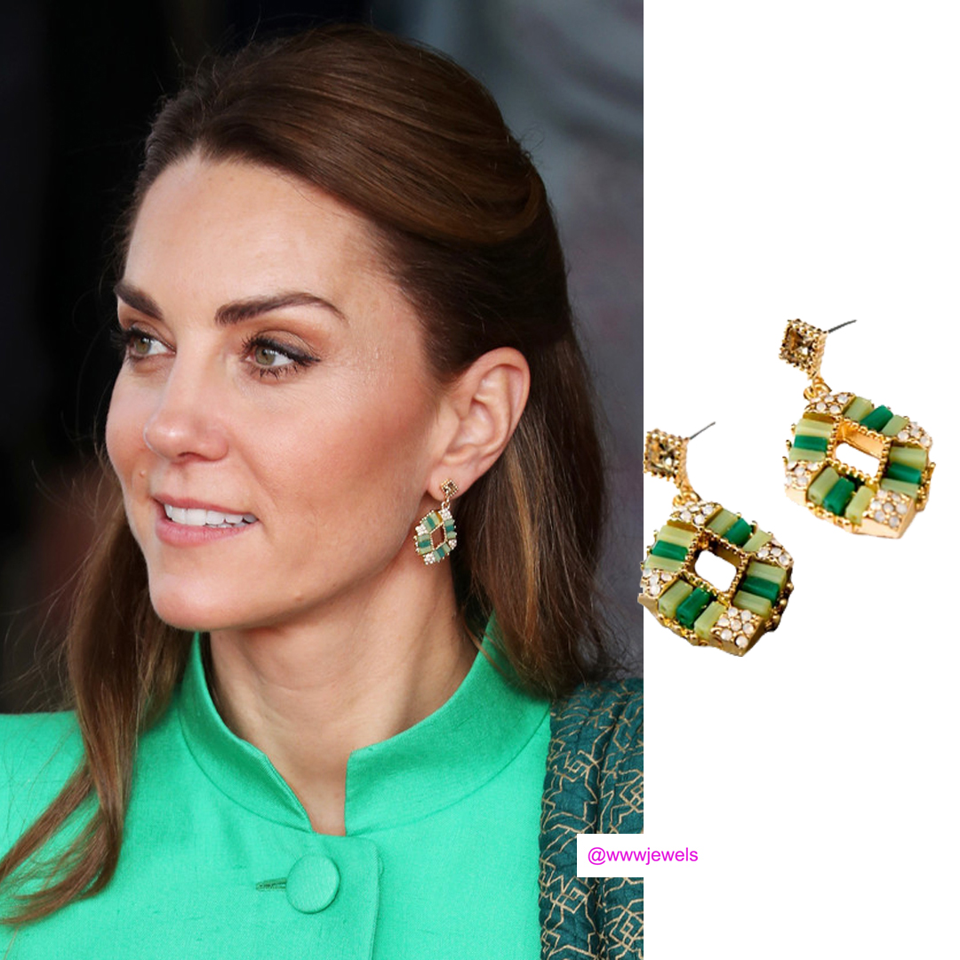 Kate Middleton's Earring Style Ranged from High Street to High End ...