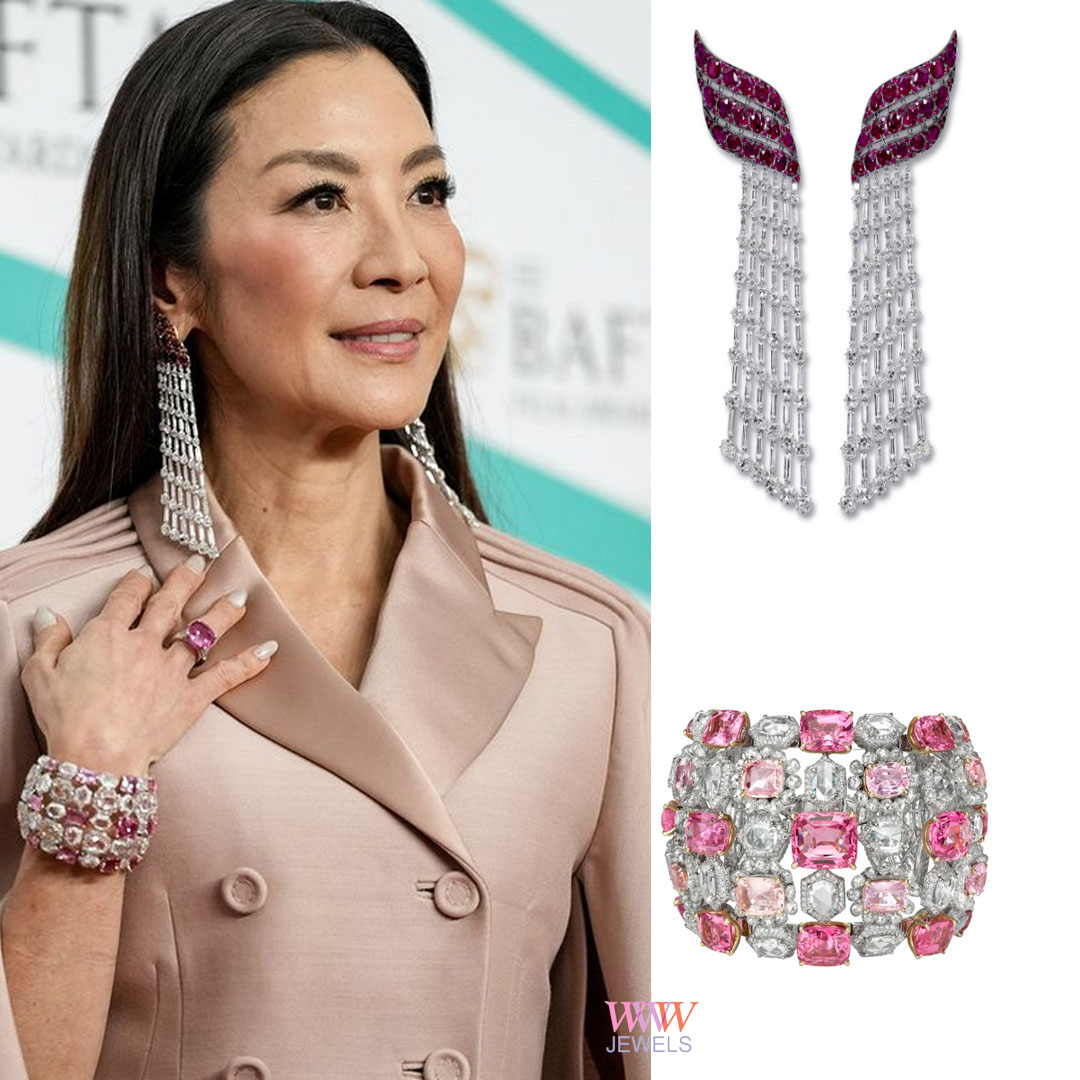 Best Jewelry At The 2023 BAFTA Awards Who Wore What Jewels